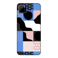Realme C11 Uyumlu Kılıf Insomnia (44) Tough Armor Kılıf Mavi Siyah