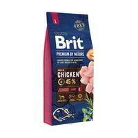 Brit Premium By Nature Büyük Irk Genç Köpekler İçin, Tavuk Etli Kuru Mama 15 kg
