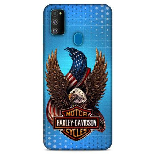 Samsung Galaxy M30s Uyumlu Kılıf Motorsiklet (38) Neo Hybrid Kılıf Harley Davidson