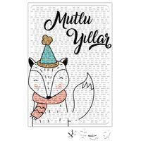 Sevimli Tilki İle Mutlu Yıllar Puzzle 240 Parça Yapboz