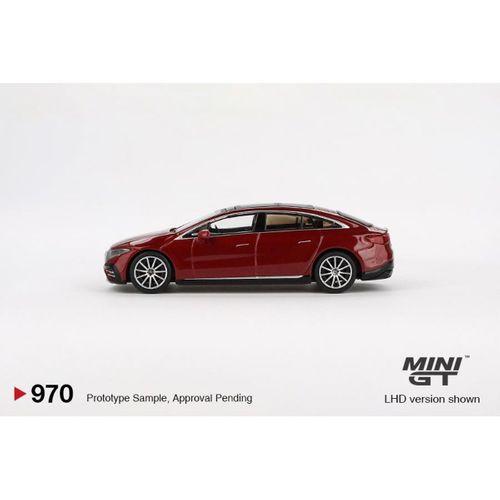 Mini GT Mercedes-Benz EQS 580 4MATIC Red Metallic 970