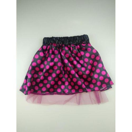 ETEK SİYAH FUŞYA PUANLI