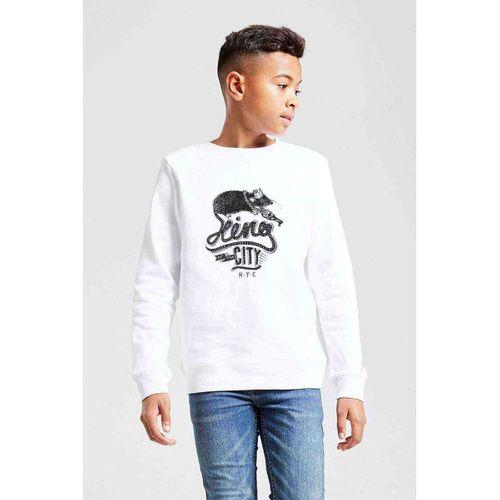 Seing Of The City Baskılı Unisex Çocuk Beyaz Sweatshirt