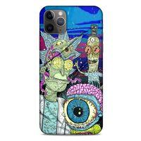 Apple Iphone 11 Pro Max Uyumlu Kılıf Rick And Morty (28) Arka Kapak Dimensional