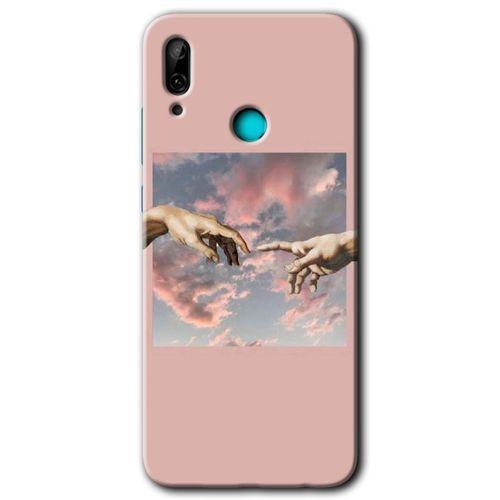 MRCİLETİSİM Huawei P smart 2019 Kılıf Baskılı Kapak - Tutunamayanlar + 5D Tam Kaplayan Cam