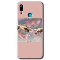 MRCİLETİSİM Huawei P smart 2019 Kılıf Baskılı Kapak - Tutunamayanlar + 5D Tam Kaplayan Cam