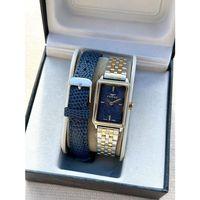 Ferro FL21626AWT-D3 Quartz Çift Kordonlu Lacivert Kadran 22 mm Kadın Kol Saati