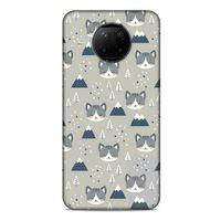 Lopard Xiaomi Redmi Note 9 Pro 5G Uyumlu Kılıf Kediler (25) Antişok Kapak Kış