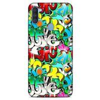 Graffitix (13) Desenli Silikon Kapak Samsung Galaxy A11 Kılıf