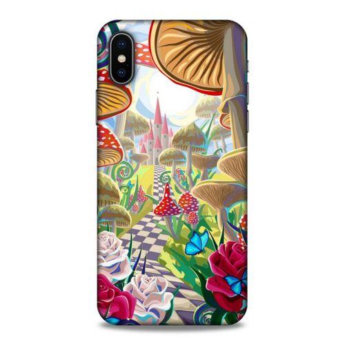 Lopard Apple iPhone XS Uyumlu Kılıf Manipülasyon ☻ (26) Tpu Silikon Kılıf Desenli