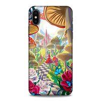Lopard Apple iPhone XS Uyumlu Kılıf Manipülasyon ☻ (26) Tpu Silikon Kılıf Desenli