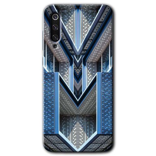 Xiaomi Mi 9 Kılıf HD Desen Baskılı Arka Kapak - Retro Building