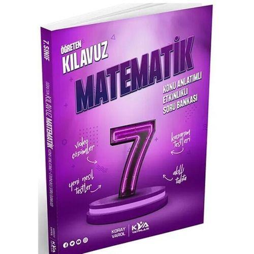 7. Sınıf Matematik Öğreten Kılavuz Konu Anlatımlı Etkinlikli Soru Bankası KVA Yayınları