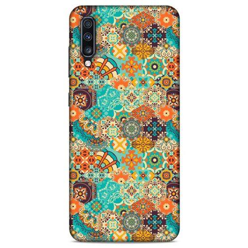 Ethnic Culture (62) Samsung Galaxy A70 Kılıf Silikon Kapak Desenli