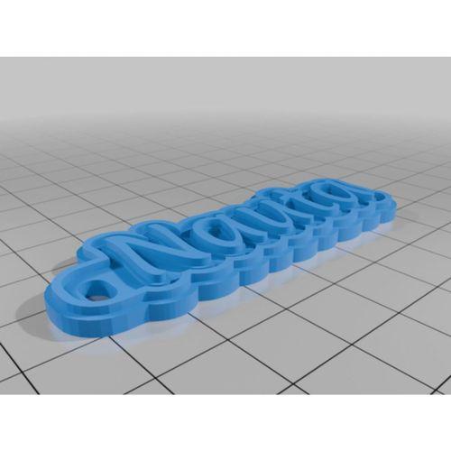 Nauta Anahtarlık 3D Baskı (Bu ürün Sadece Plastik parçadır - Almadan Önce Soru Sorabilirsiniz)