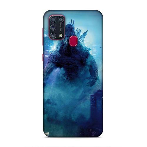 Samsung Galaxy M31 Uyumlu Kılıf BMovie (22) Tam Koruma Kılıfı Godzilla