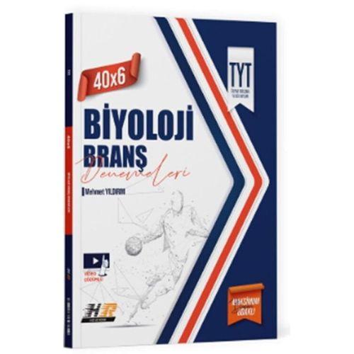 TYT Biyoloji 40x6 Denemeleri Hız ve Renk Yayınları