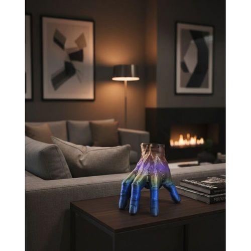 3d Rengarenk El Dekoratif Heykel 27x22 Cm Büyük Boy Modern Tasarım