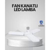 Enerji Tasarruflu Led Ampül 60 Watt 4 Kollu Beyaz Işık