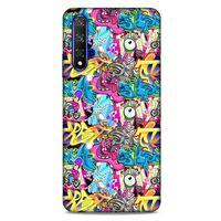 Graffitix (7) Desenli Silikon Kapak Huawei P Smart S Y8P Kılıf