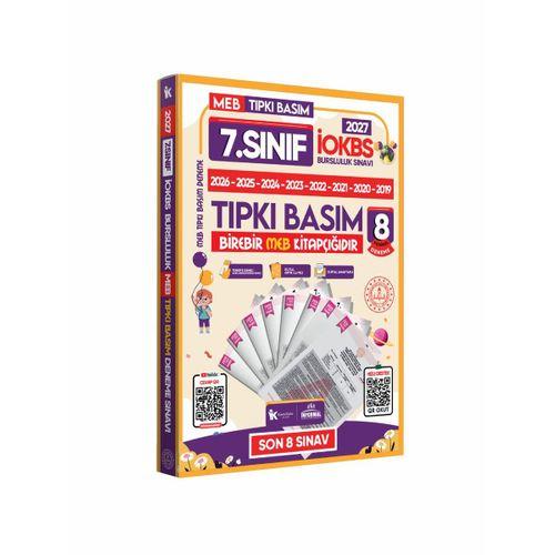 2027 7 Sınıf YENİ SİSTEM İOKBS BURSLULUK ALTIN PAKET Deneme Seti ve Çıkmış Soru Bankası Çözümlü