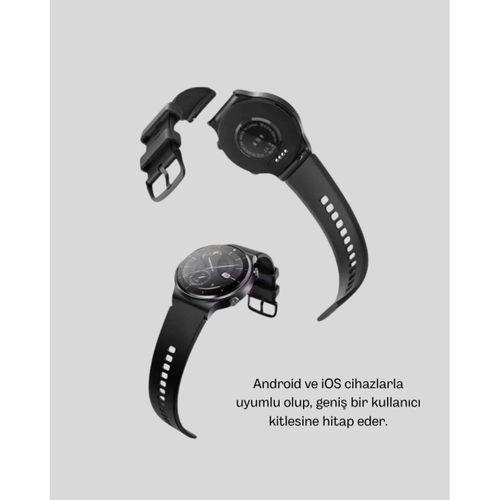 Kablosuz Şarjlı Bluetooth Görüşmeli Akıllı Saat – Android & İos Uyumlu