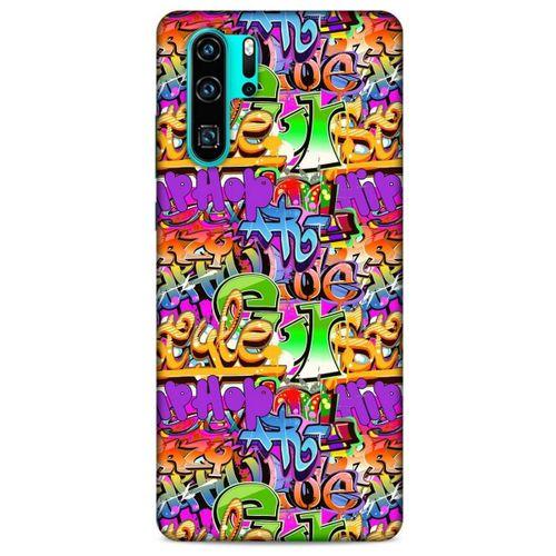 Graffitix (14) Desenli Silikon Kapak Huawei P30 Pro Kılıf