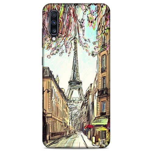Cityx (31) Samsung Galaxy A70s Kılıf Silikon Kapak Desenli