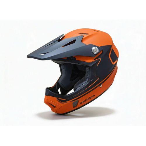 Fullface Kask Yetişkin Asistan Turuncu Small