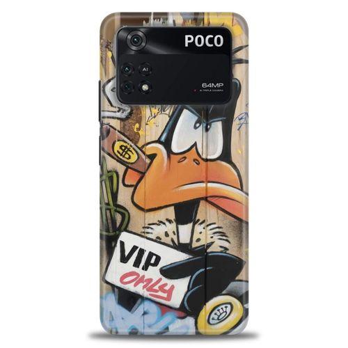 Xiaomi Poco M4 Pro 4G Kılıf HD Baskılı Kılıf - Vip Only + Tam Ekran Koruyucu
