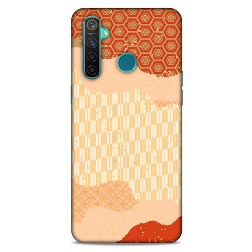 Oppo Realme 5 Pro Kılıf Japonya (35) Fit Design Kılıf Bej