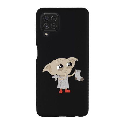 Galaxy M22 Uyumlu Dobby Desenli Premium Silikonlu Lansman Telefon Kılıfı