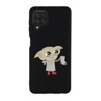 Galaxy M22 Uyumlu Dobby Desenli Premium Silikonlu Lansman Telefon Kılıfı