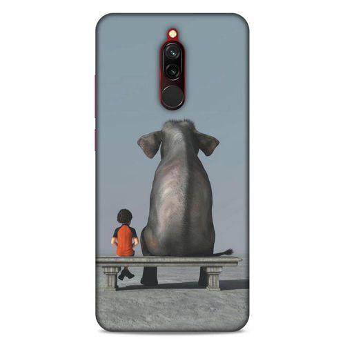 Lopard Xiaomi Redmi 8 Uyumlu Kılıf Manipülasyon ☻ (38) Neo Hybrid Kılıf Desenli
