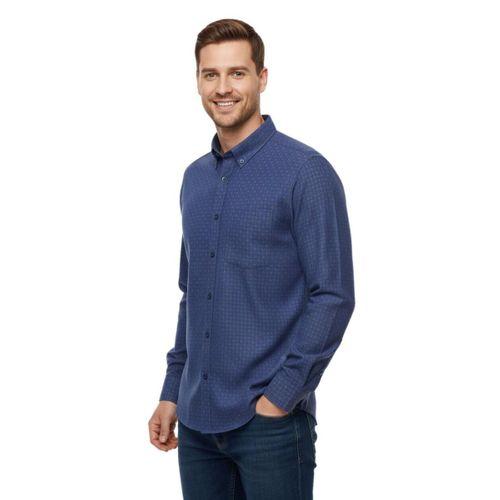 Erkek Kışlık Uzun Kol Tek Cepli Gömlek 3565 BGL-ST04807