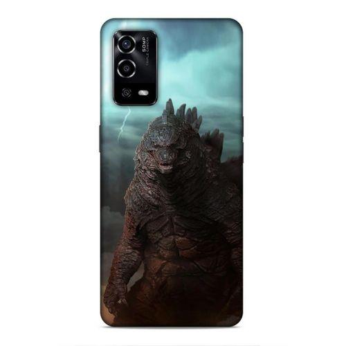Oppo A55 5G Uyumlu Kılıf BMovie (26) Tpu Silikon Kılıf Godzilla