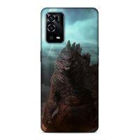 Oppo A55 5G Uyumlu Kılıf BMovie (26) Tpu Silikon Kılıf Godzilla