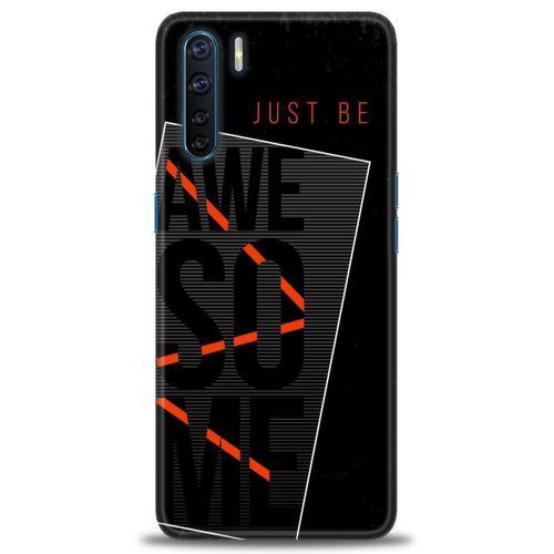 Oppo A91 / Reno 3 Kılıf HD Baskılı Kılıf - Awesome + Tam Ekran Koruyucu
