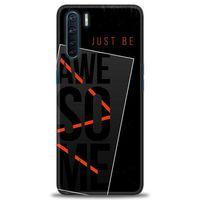 Oppo A91 / Reno 3 Kılıf HD Baskılı Kılıf - Awesome + Tam Ekran Koruyucu