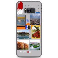 Lopard Samsung Galaxy S8 Plus Uyumlu Kılıf Şehirli ※ (40) Kırşehir Fit Silikon Kılıf