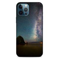 Lopard Apple iPhone 12 Pro Max Uyumlu Kılıf Gece'S (20) Koruyucu Kılıf Siyah Yeşil