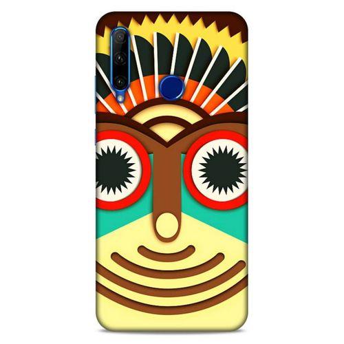 Lopard Huawei Honor 20 Lite Uyumlu Kılıf Soyut Sanat (3) Baskılı Kapak