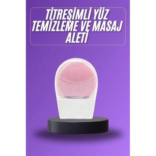 Titreşimli Yüz Masaj Aleti Titreşimli Makyaj Temizleme Cihazı