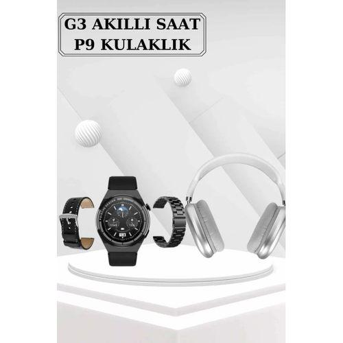 Yeni Nesil Sesli Görüşme Akıllı Saat Ve Powerbank Çoklu Şarj Girişli Bluetooth Kulaklık Nabız Ölçer