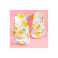 Gezer Kaydırmaz Taban Çocuk Terlik Ananas 13894