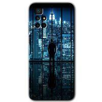 MRCİLETİSİM Xiaomi Redmi 10 Kılıf HD Desen Baskılı Arka Kapak + Temperli Cam - Şehir Manzarası