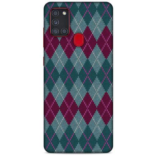 Kazak (36) Desenli Silikon Kapak Samsung Galaxy A21s Kılıf