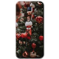 Galaxy A8 2016 Kılıf HD Desen Baskılı Arka Kapak - Happy New Year + Kırılmaz Cam