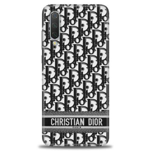 Xiaomi Mi 9 Lite Kılıf HD Baskılı Kılıf - Dior + Tam Ekran Koruyucu
