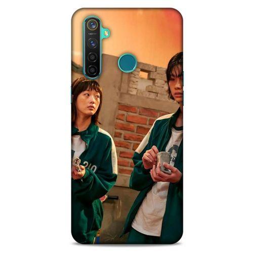 Realme 5 Pro Uyumlu Kılıf Squid Game (10) Full Koruma Kılıfı Sang-Ook